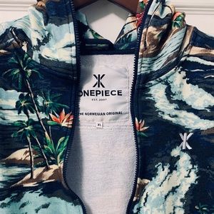 Island Joy Pattern Male ‘OnePiece’ Size XLarge